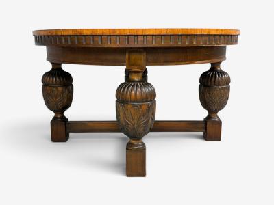 AB Slutarps M belindustri Swedish Grace Coffee Table Mahogany Sweden 1930s