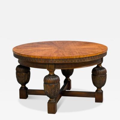 AB Slutarps M belindustri Swedish Grace Coffee Table Mahogany Sweden 1930s