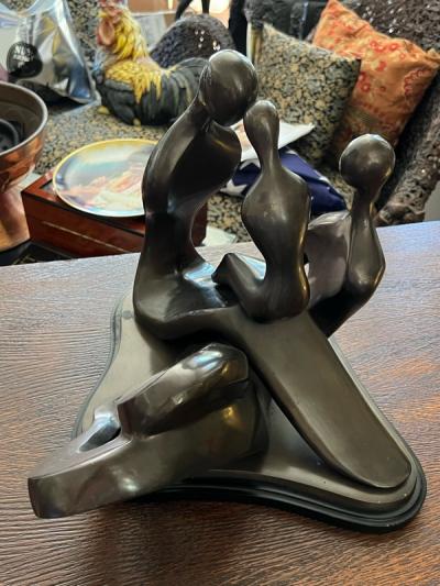 ABSTRACT MODERNIST FIGURAL BRONZE