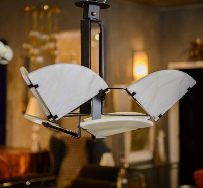 ALABASTER PETAL CHANDELIER