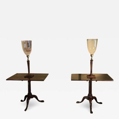 ALEXANDER PETER THE DUNROBIN CASTLE PAIR OF GEORGIAN TABLES SCOTTISH 1760