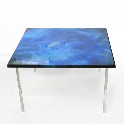 ALGOT P TORNEMAN ALGOT T RNEMAN ENAMELED COFFEE TABLE FOR NORDISKA KOMPANIET SWEDEN 1960