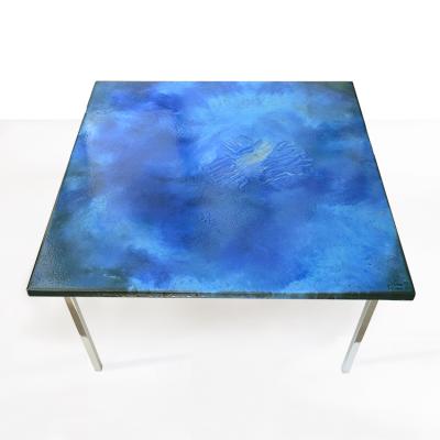 ALGOT P TORNEMAN ALGOT T RNEMAN ENAMELED COFFEE TABLE FOR NORDISKA KOMPANIET SWEDEN 1960