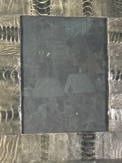 ALLIGATOR SKIN PICTURE FRAME