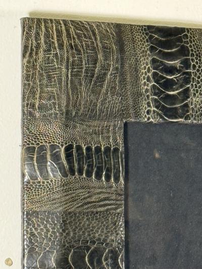 ALLIGATOR SKIN PICTURE FRAME