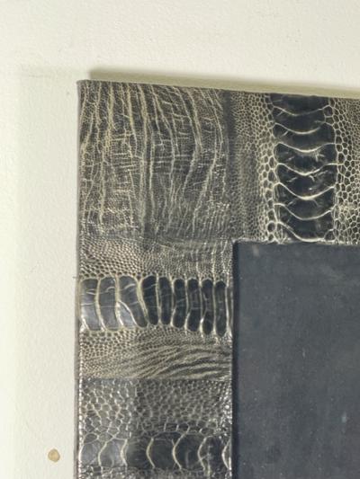 ALLIGATOR SKIN PICTURE FRAME