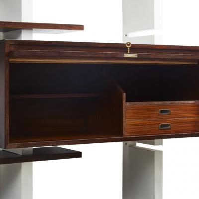 AMMA Large Mid Century Italian modulable shelving unit 