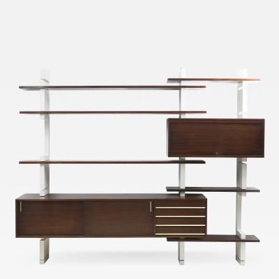 AMMA Large Mid Century Italian modulable shelving unit 