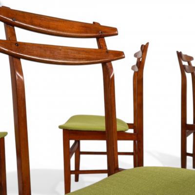 AMMA Set of 6 dining chairs by Amma Torino 1960