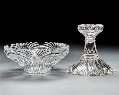AN ELABORATELY CUT WILLIAM IV BOWL
