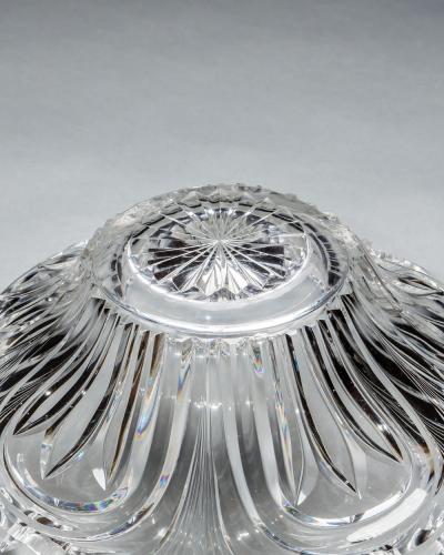 AN ELABORATELY CUT WILLIAM IV BOWL