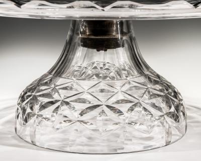 AN EXCEPTIONAL FLAT CUT LAZY SUSAN