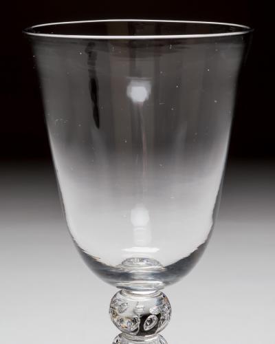 AN EXCEPTIONALLY LARGE COMPOSITE STEM GOBLET