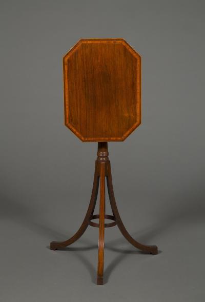 AN EXCEPTIONALLY WELL DRAWN AND FINE PAIR OF OCCASIONAL TABLES