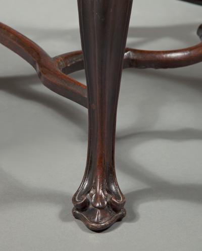 AN EXTREMELY FINE PAIR OF JOS I CARVED JACARANDA SIDE CHAIRS