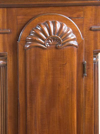 AN IMPORTANT BLOCK AND SHELL CHIPPENDALE TALL CASE CLOCK