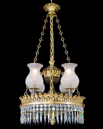 AN IMPORTANT REGENCY PERIOD DISH LIGHT