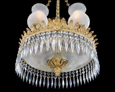 AN IMPORTANT REGENCY PERIOD DISH LIGHT