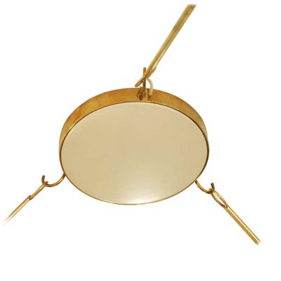 AN OUTSTANDING TRE CENTO RING CEILING LIGHT