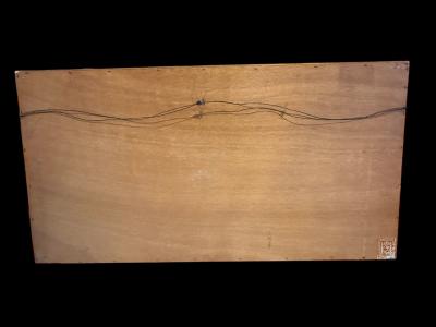 ANTIQUE COLORED LITHOGRAPH OF PORTUGESE SYNAGOGUE IN AMSTERDAM