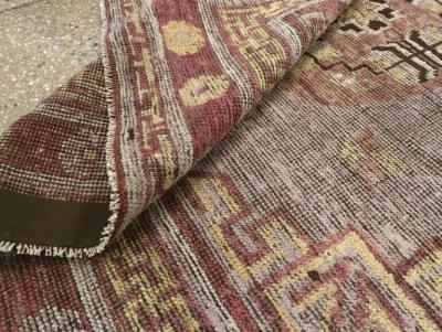 ANTIQUE EAST TURKESTAN KHOTAN ACCENT RUG