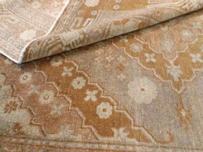 ANTIQUE EAST TURKESTAN KHOTAN CARPET