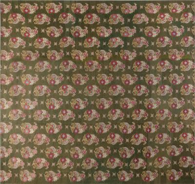 ANTIQUE FRENCH AUBUSSON RUG
