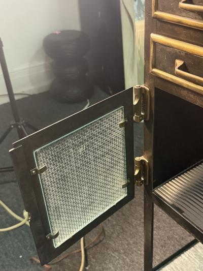 ANTIQUE FRENCH MEDICAL CABINET