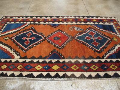 ANTIQUE GABBEH RUG