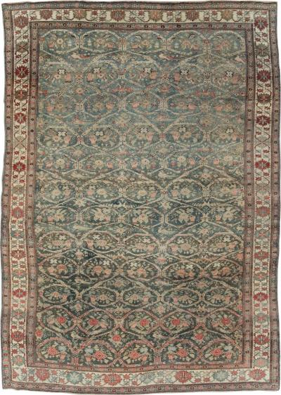 ANTIQUE PERSIAN BIDJAR CARPET