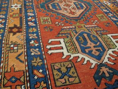 ANTIQUE PERSIAN HERIZ RUNNER