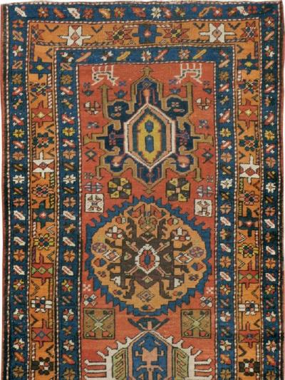 ANTIQUE PERSIAN HERIZ RUNNER