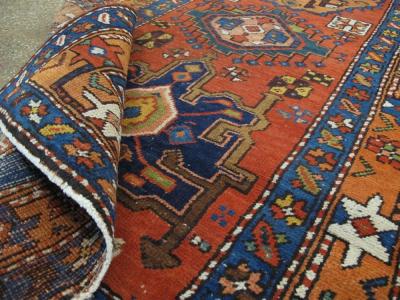 ANTIQUE PERSIAN HERIZ RUNNER