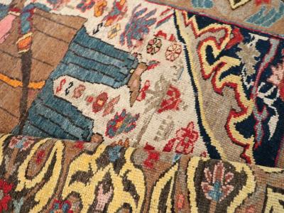 ANTIQUE PERSIAN KURDISH RUG