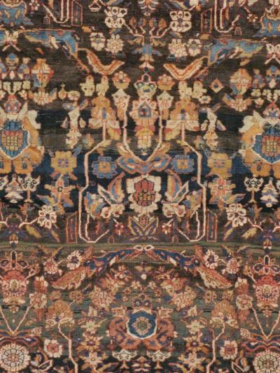 ANTIQUE PERSIAN MAHAL CARPET
