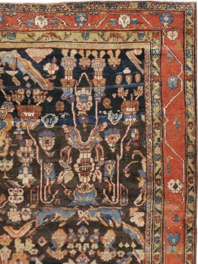 ANTIQUE PERSIAN MAHAL CARPET