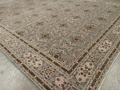 ANTIQUE PERSIAN MASHAD ROOM SIZE CARPET