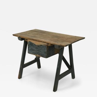 ANTIQUE RUSTIC SPANISH SIDE TABLE