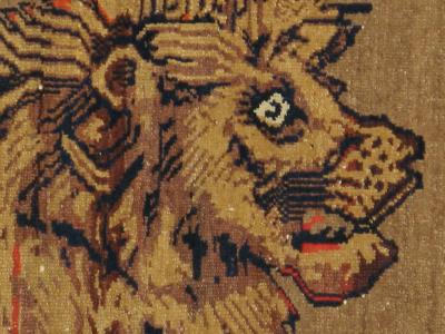 ANTIQUE SENNEH MALAYER RUG