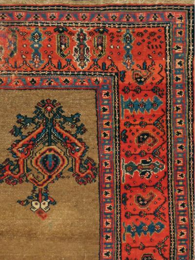 ANTIQUE SENNEH MALAYER RUG