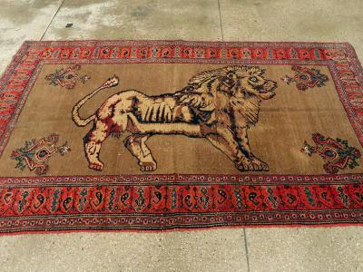 ANTIQUE SENNEH MALAYER RUG