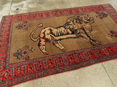 ANTIQUE SENNEH MALAYER RUG
