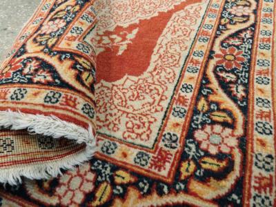 ANTIQUE TABRIZ HAGI JALILI RUG