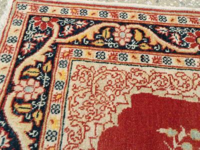 ANTIQUE TABRIZ HAGI JALILI RUG