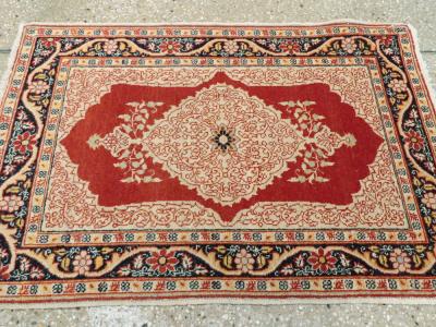 ANTIQUE TABRIZ HAGI JALILI RUG
