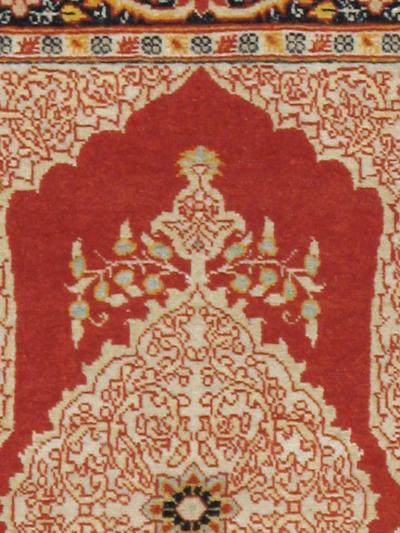 ANTIQUE TABRIZ HAGI JALILI RUG