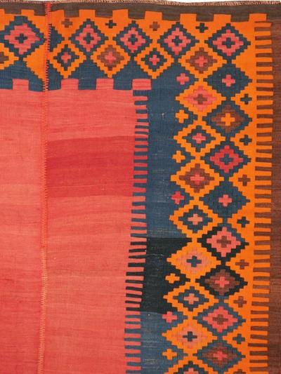 ANTIQUE TURKISH FLAT WEAVE KILIM