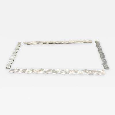 ART DECO ALUMINUM WAVE DESIGN FRAME TRIM