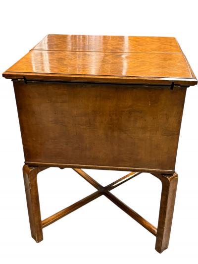 ART DECO BURLWOOD ROULETTE POP UP TABLE