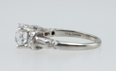 ART DECO DIAMOND ENGAGEMENT RING